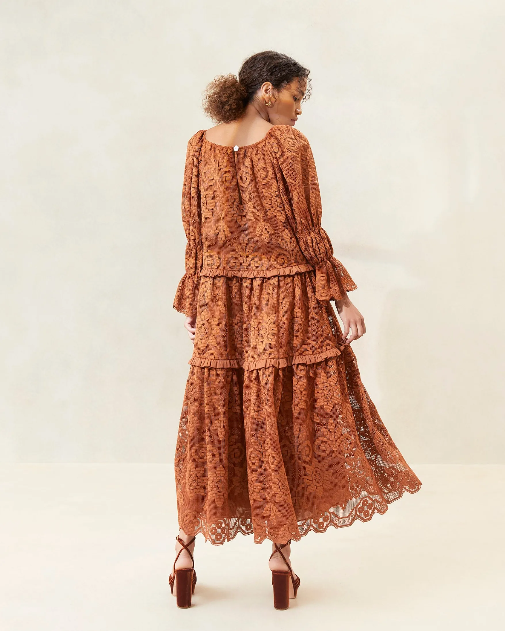 Best Antoinette Tiered Lace Dress FOR THE GUESTS|FOR THE BRIDE