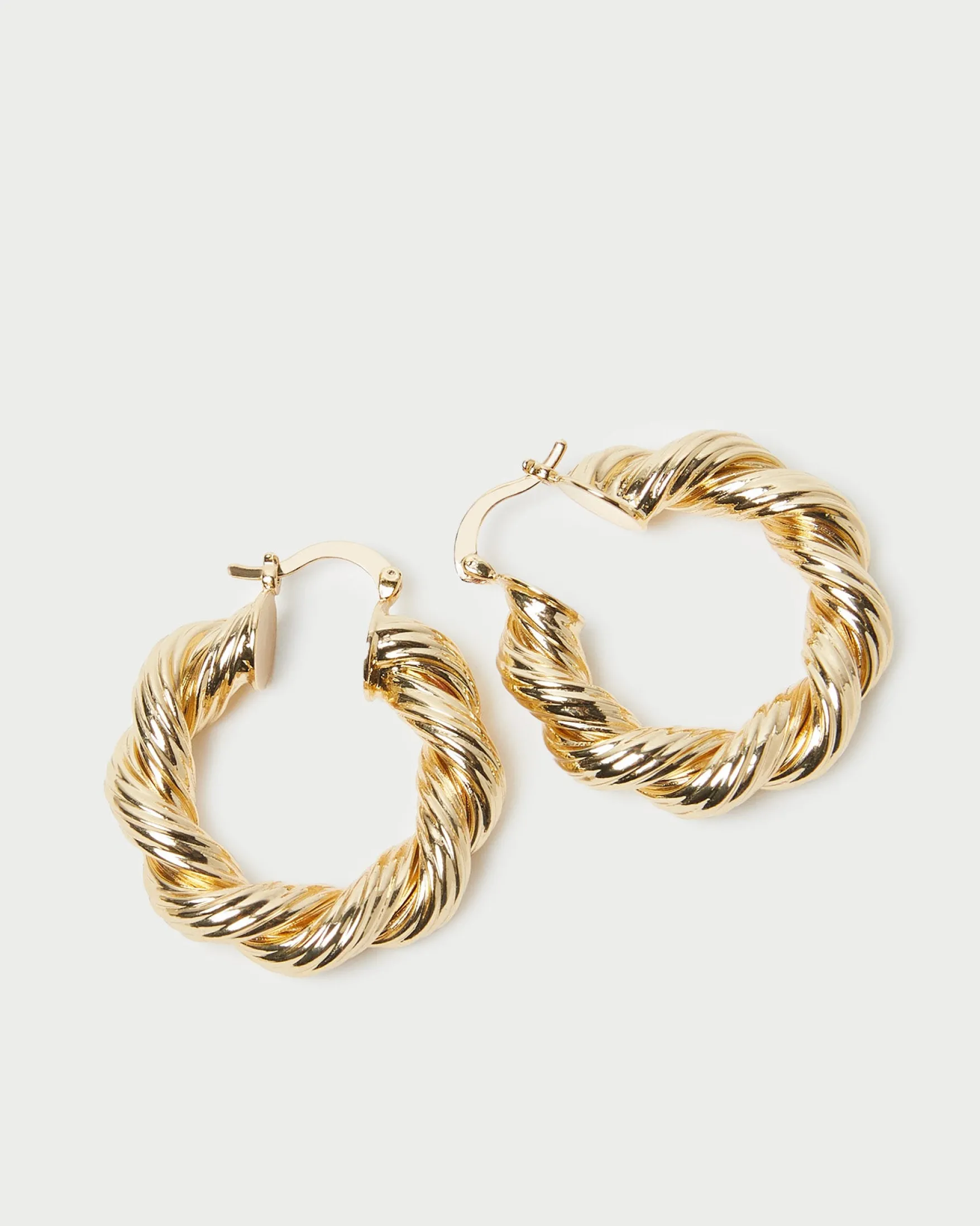 Best Atticus Gold Twisted Hoop Earrings Event Essentials|Jessie Loves