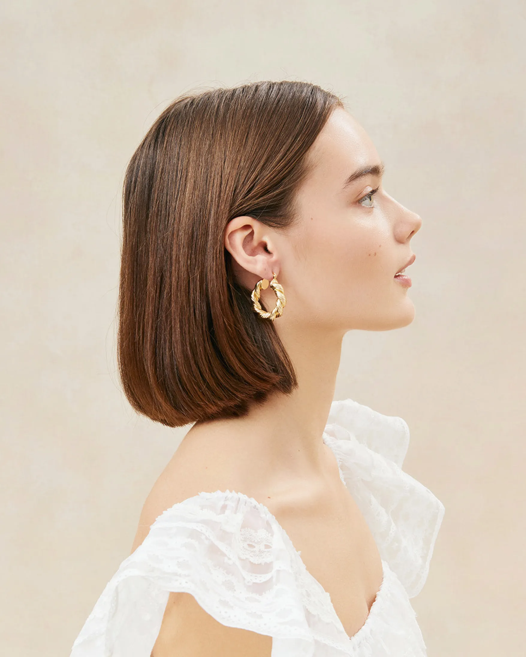 Best Atticus Gold Twisted Hoop Earrings Event Essentials|Jessie Loves