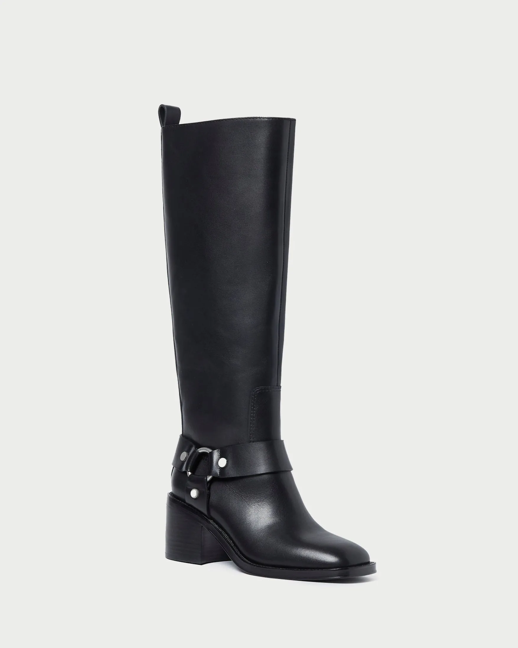 Online Audrey Black Tall Engineer Boot Boots