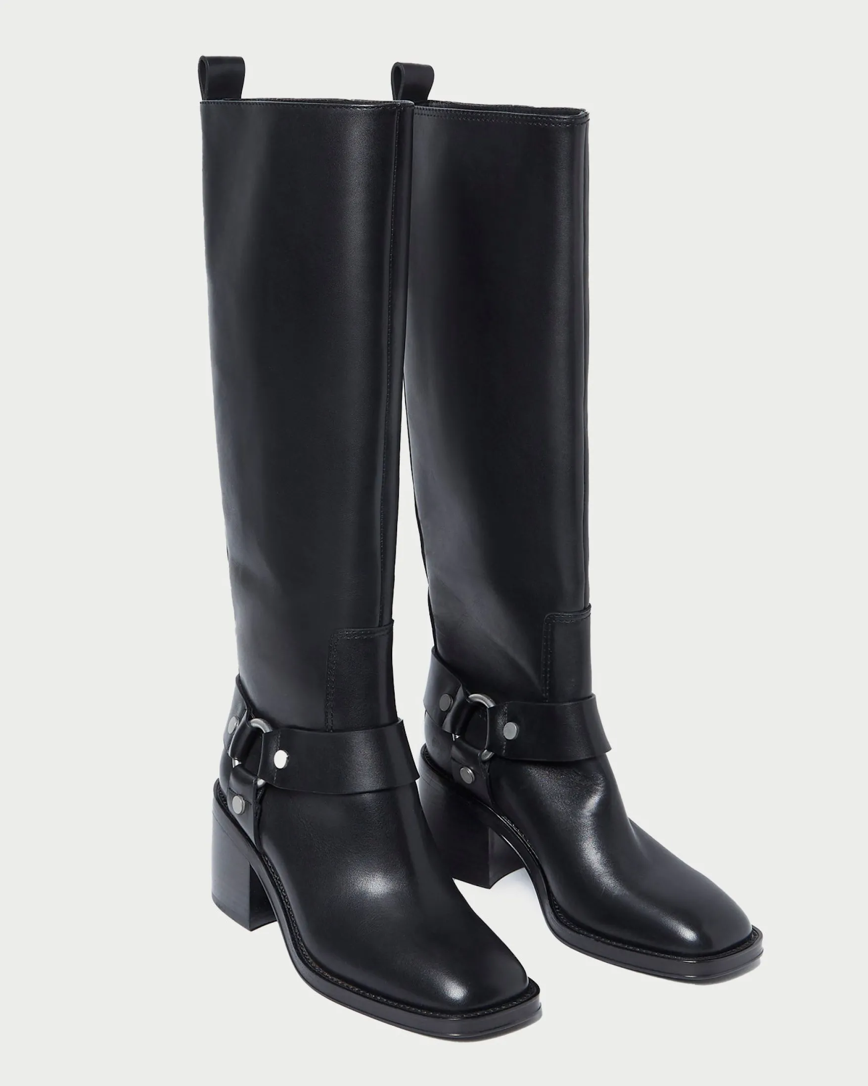 Online Audrey Black Tall Engineer Boot Boots