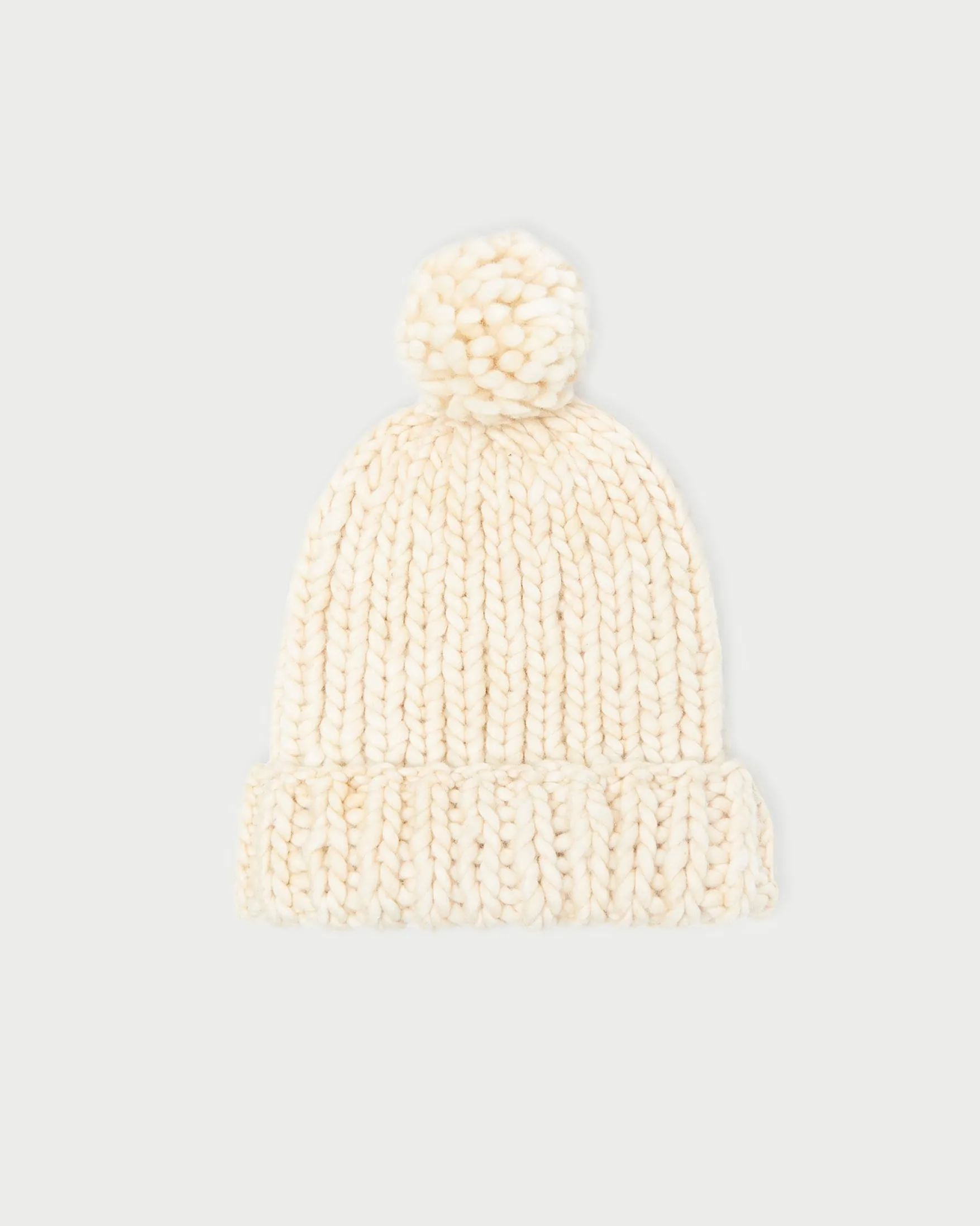 Ava Knit Pompom Hat Accessories