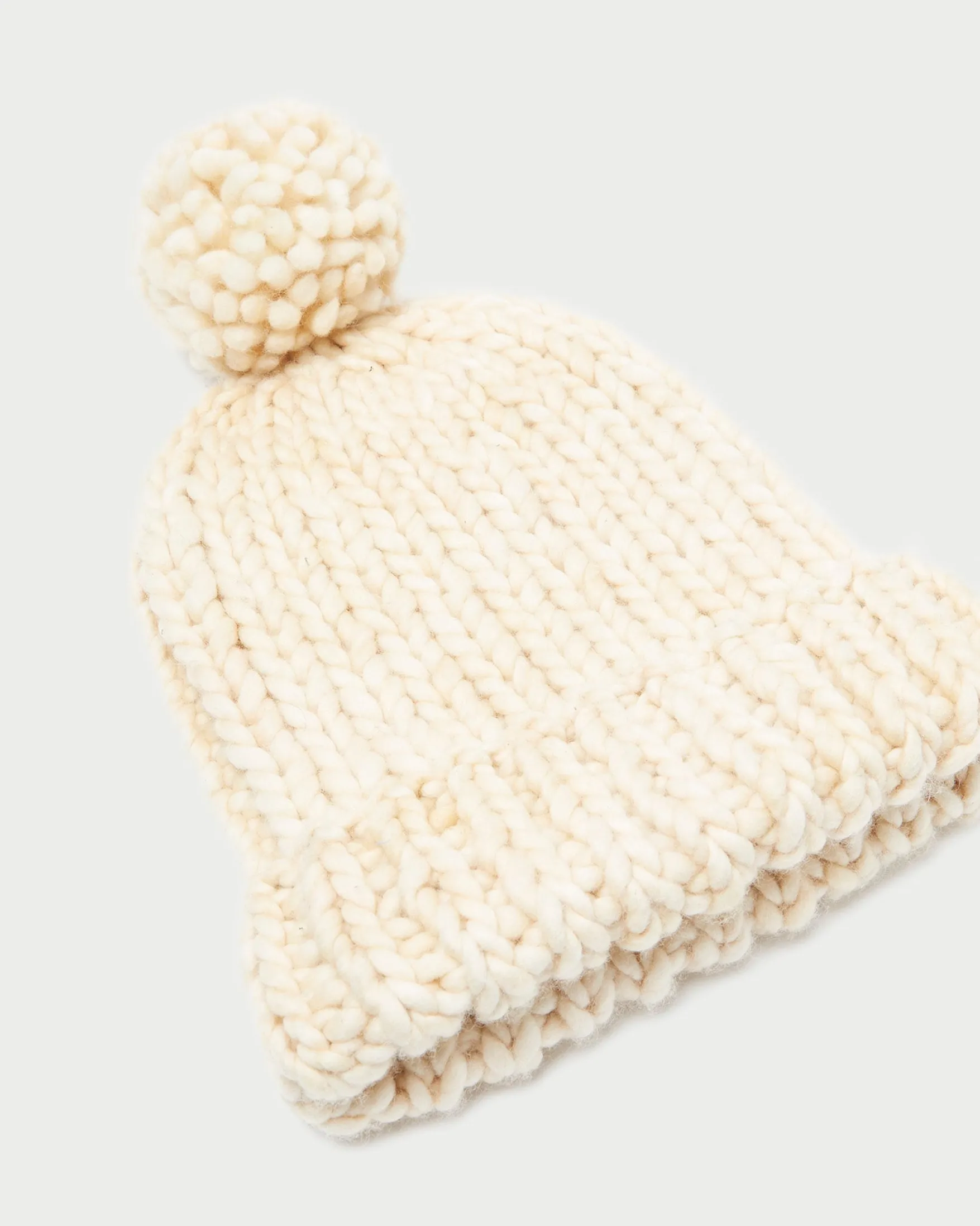 Ava Knit Pompom Hat Accessories