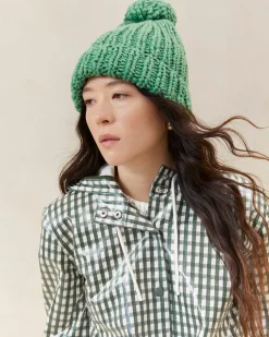 Ava Knit Pompom Hat Accessories