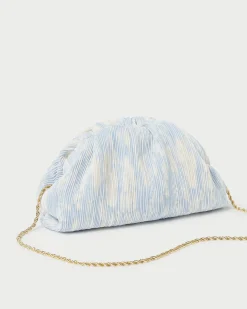 Best Bailey Blue/Crystal Dome Clutch SOMETHING BLUE|FOR THE GUESTS
