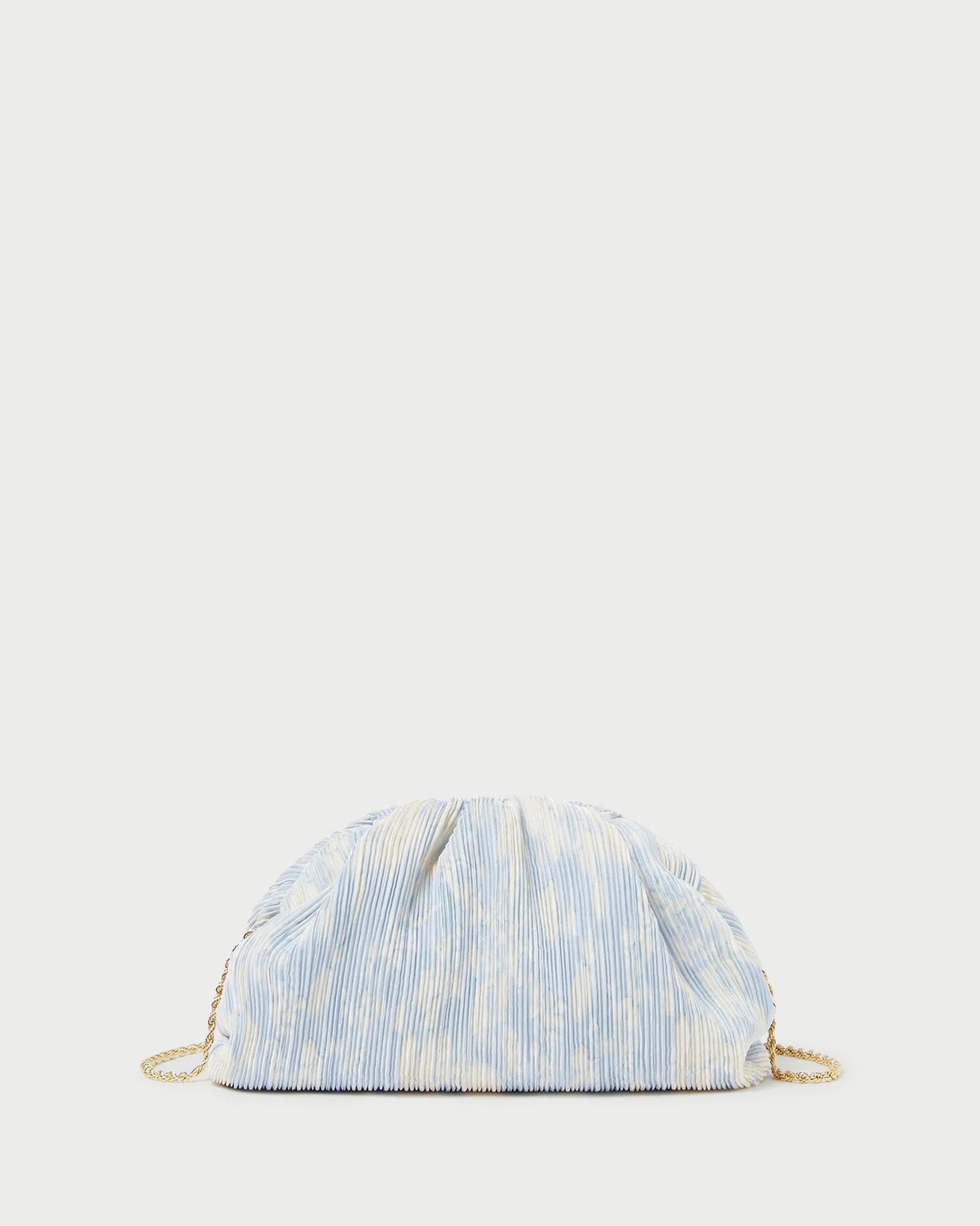 Clearance Bailey White/Crystal Dome Clutch SOMETHING BLUE|FOR THE GUESTS