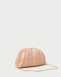 Clearance Bailey White/Crystal Dome Clutch SOMETHING BLUE|FOR THE GUESTS