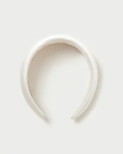 Bellamy Pink Moiré Puffy Headband Accessories