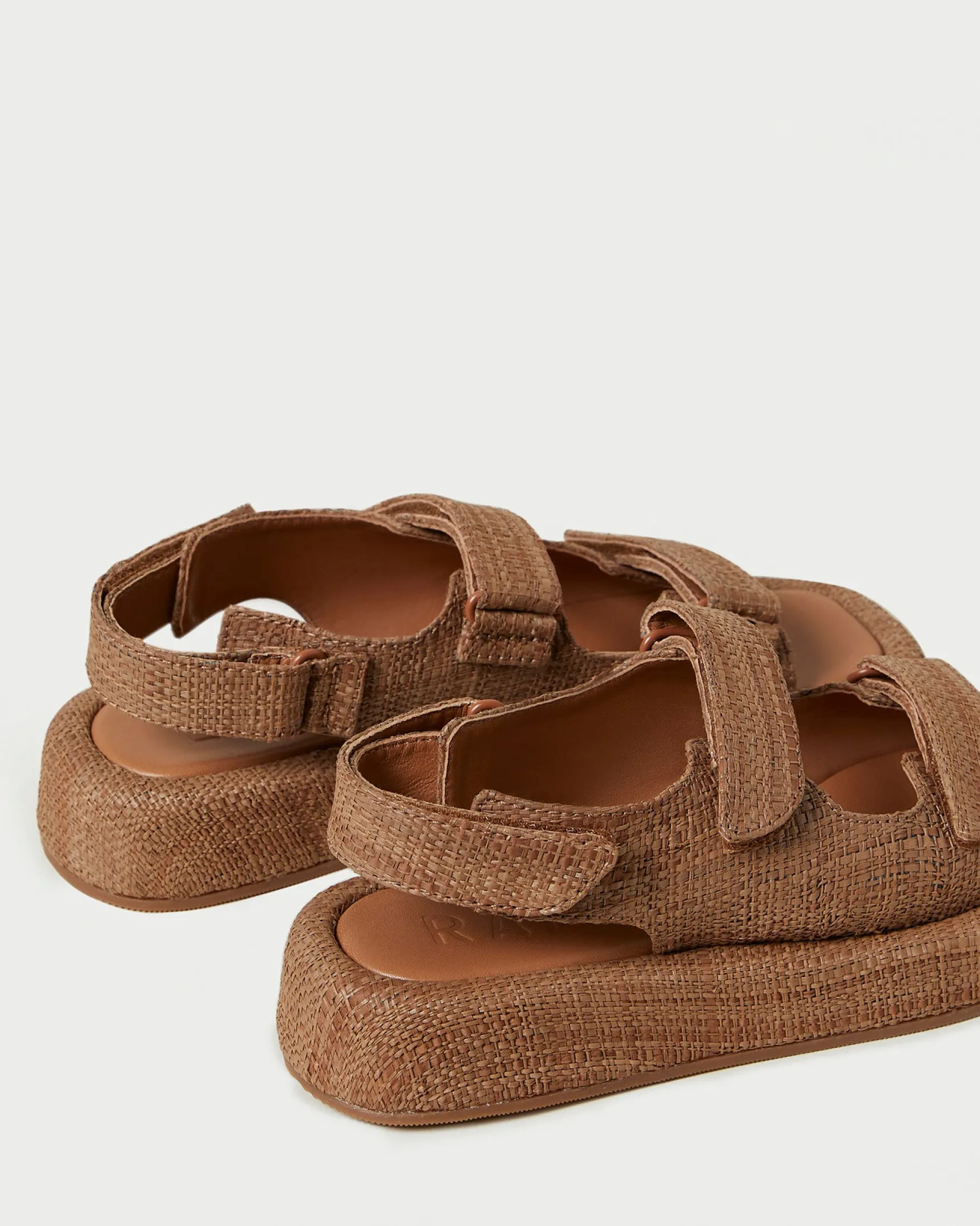 Online Blaise Leather Platform Sandal Casual Staples|Vacation Shop