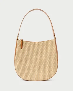 Bowen Natural Straw Hobo Casual Staples|Totes