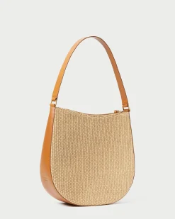 Bowen Natural Straw Hobo Casual Staples|Totes