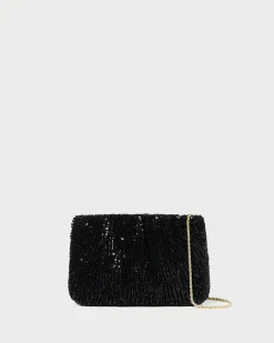 Outlet Brit Lamé Pleated Clutch Clutches