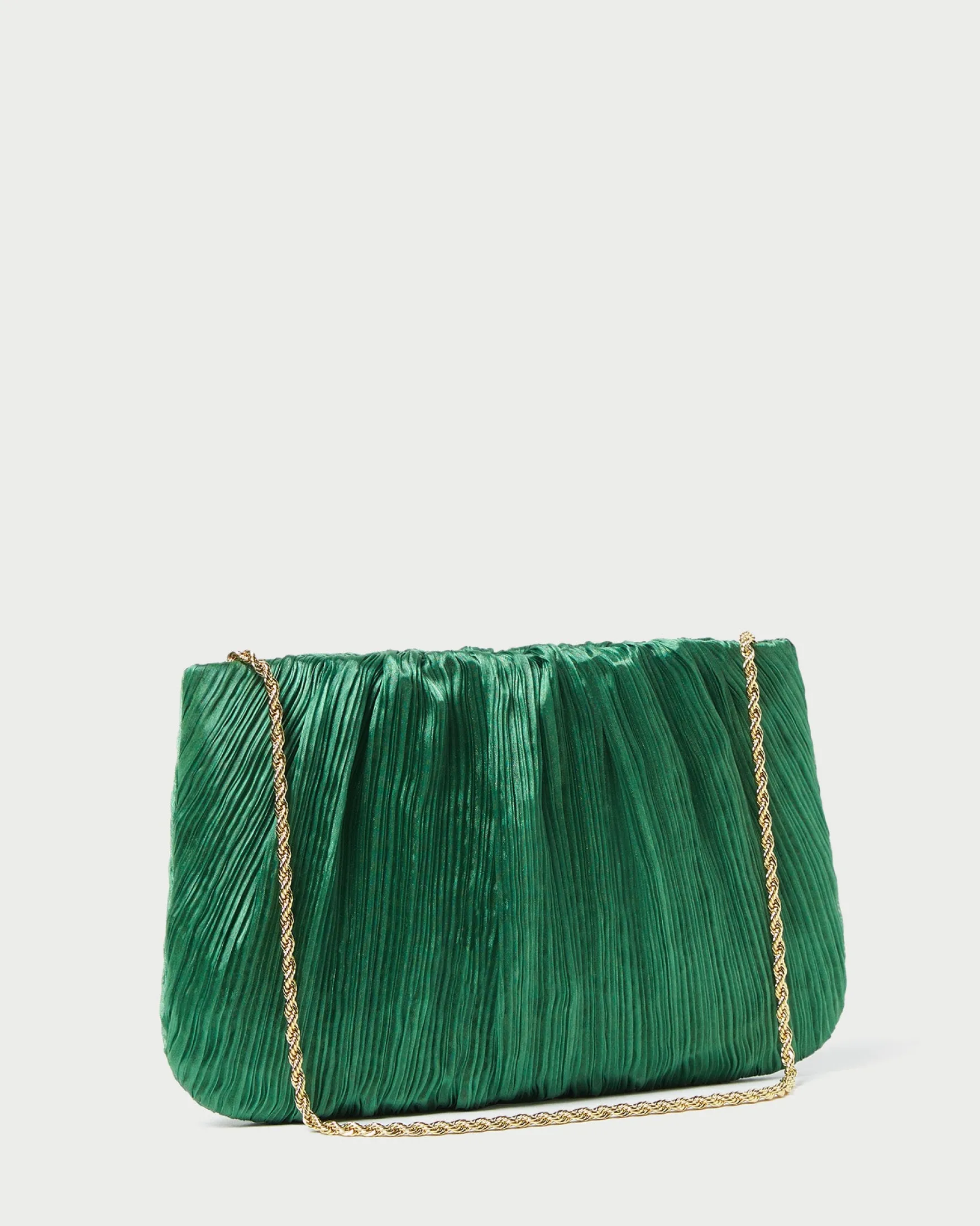 Brit Flat Pleated Clutch SOMETHING BLUE|FOR THE BRIDE