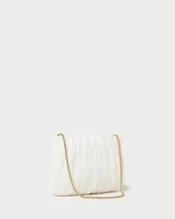 Online Brit White Lace Flat Clutch FOR THE BRIDE|Clutches