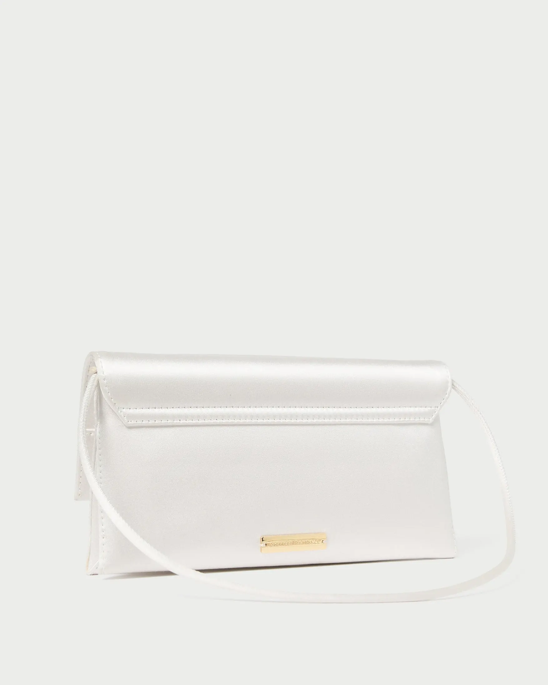 Discount Charlee Satin Shoulder Bag SOMETHING BLUE|Event Essentials