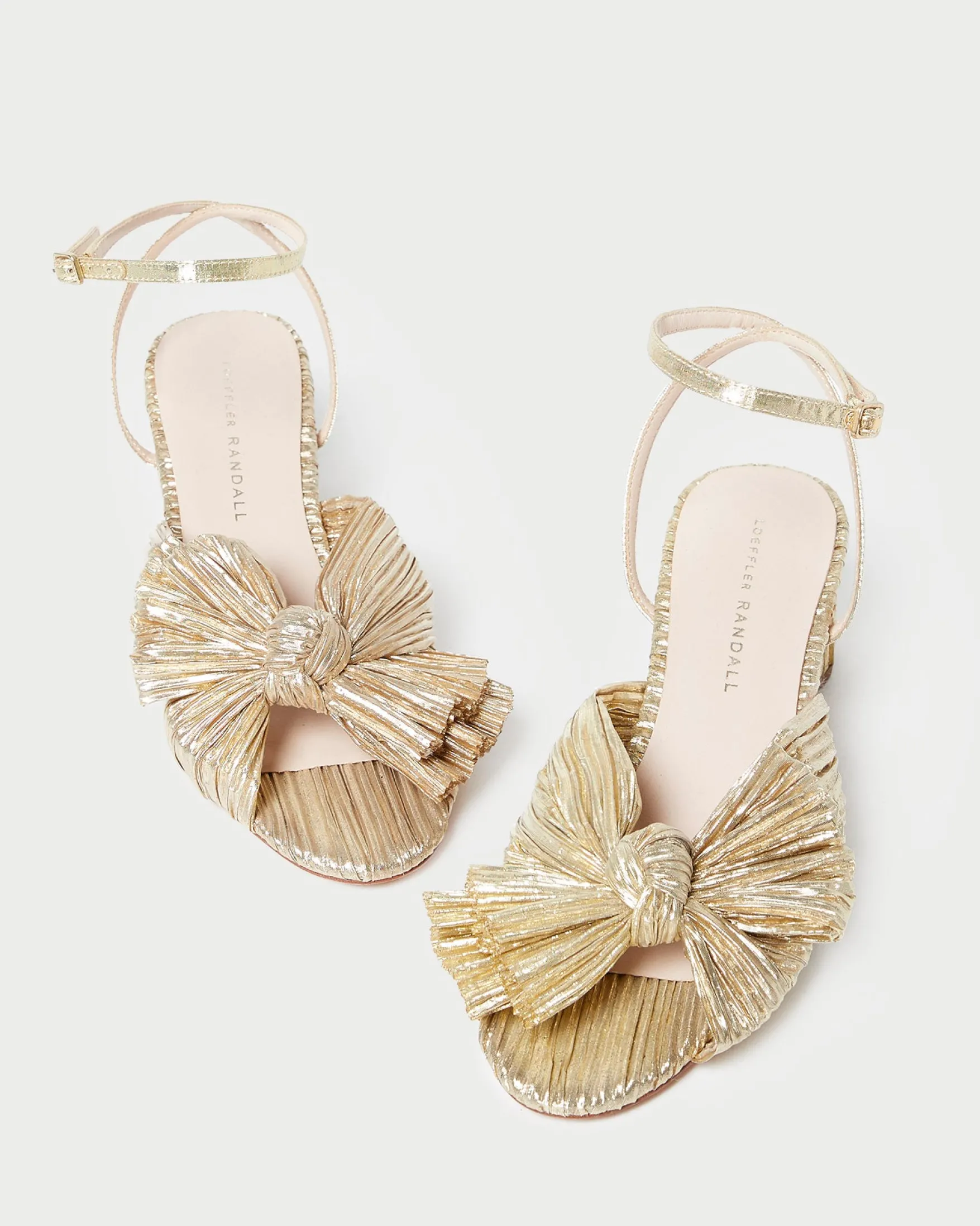 Online Dahlia Black Pleated Bow Heel Heeled Sandals