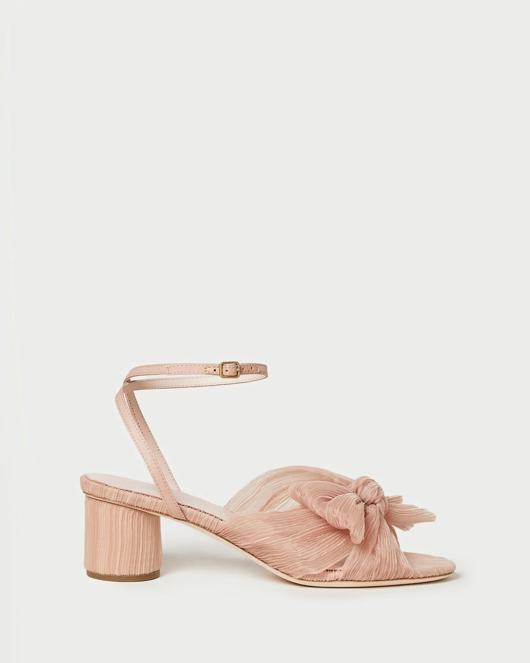 Sale Dahlia Pearl Pleated Bow Heel SOMETHING BLUE|FOR THE BRIDE