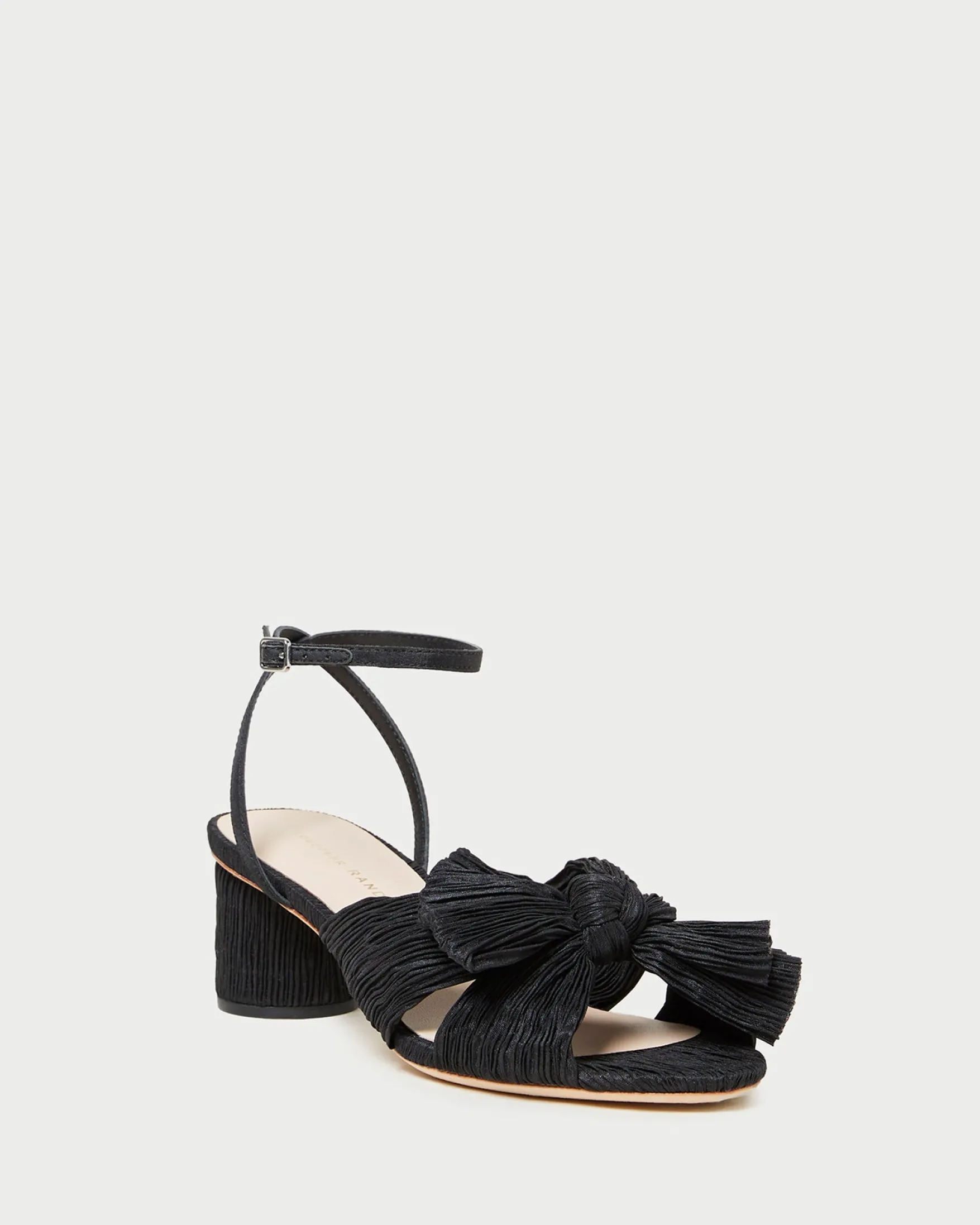 Sale Dahlia Pearl Pleated Bow Heel SOMETHING BLUE|FOR THE BRIDE