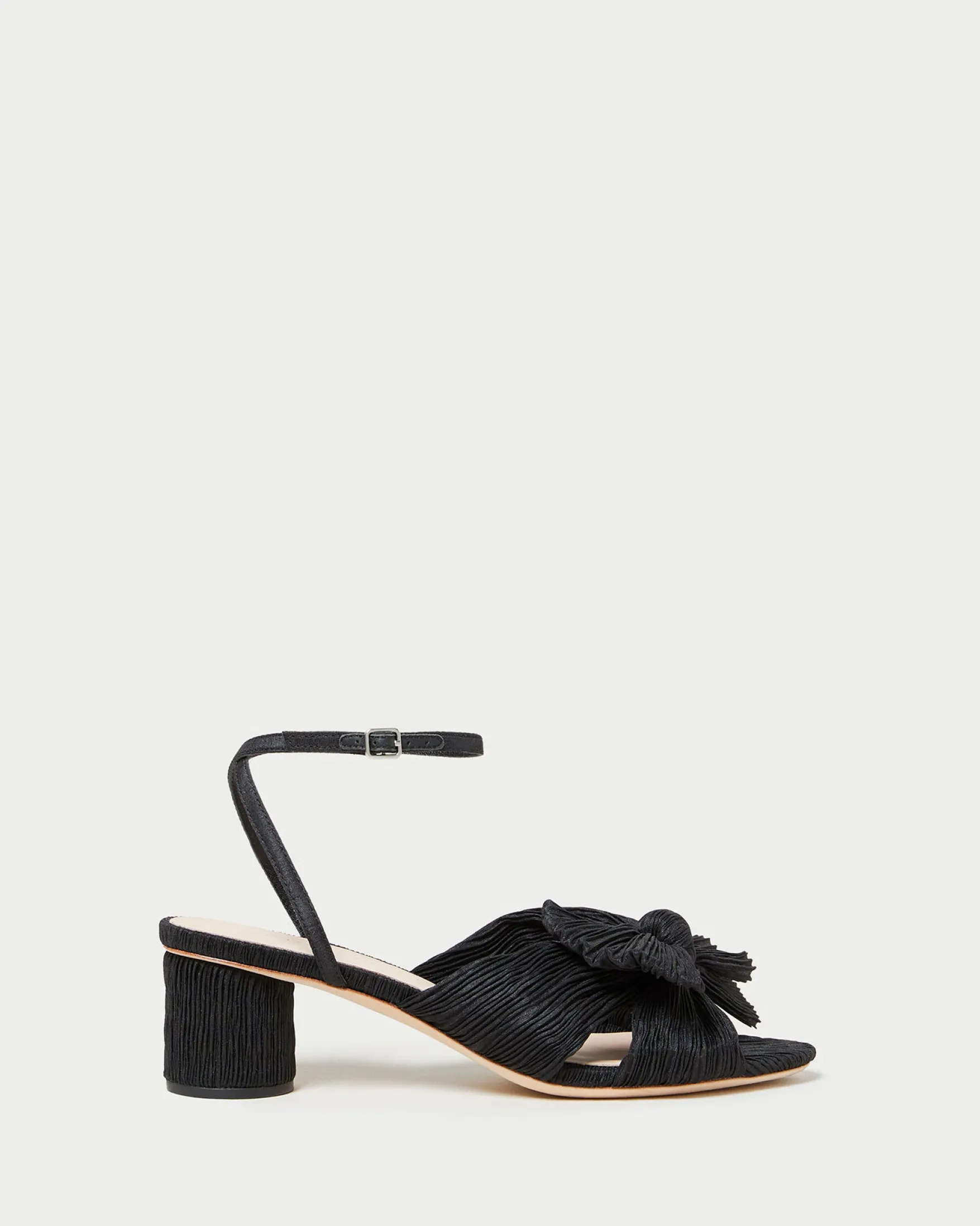 Sale Dahlia Pleated Bow Heel FOR THE BRIDE|Heeled Sandals