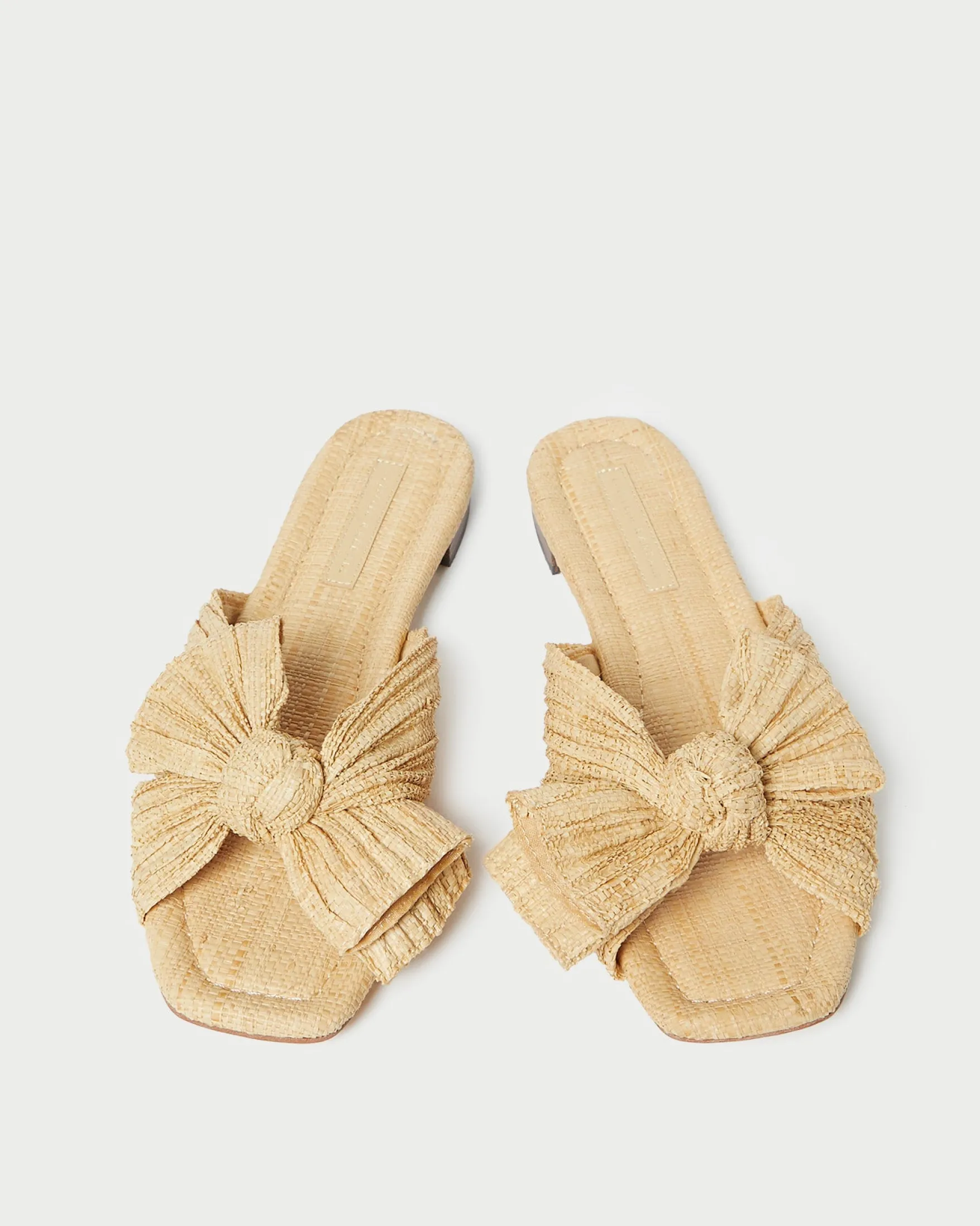 Outlet Daphne Bow Slide Flat Sandals