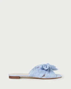 Outlet Daphne Bow Slide Flat Sandals