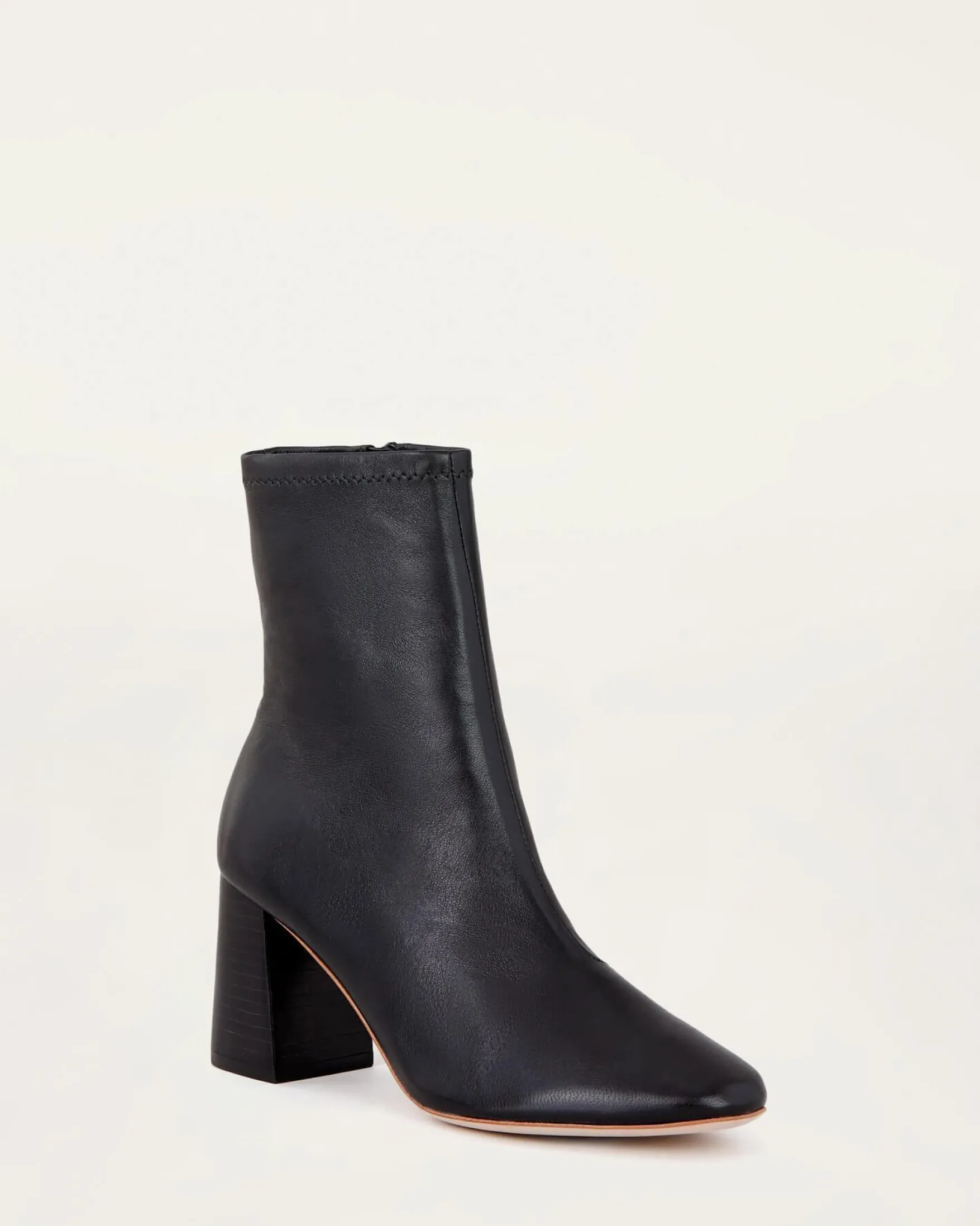 Discount Elise Black Stretch Bootie Boots