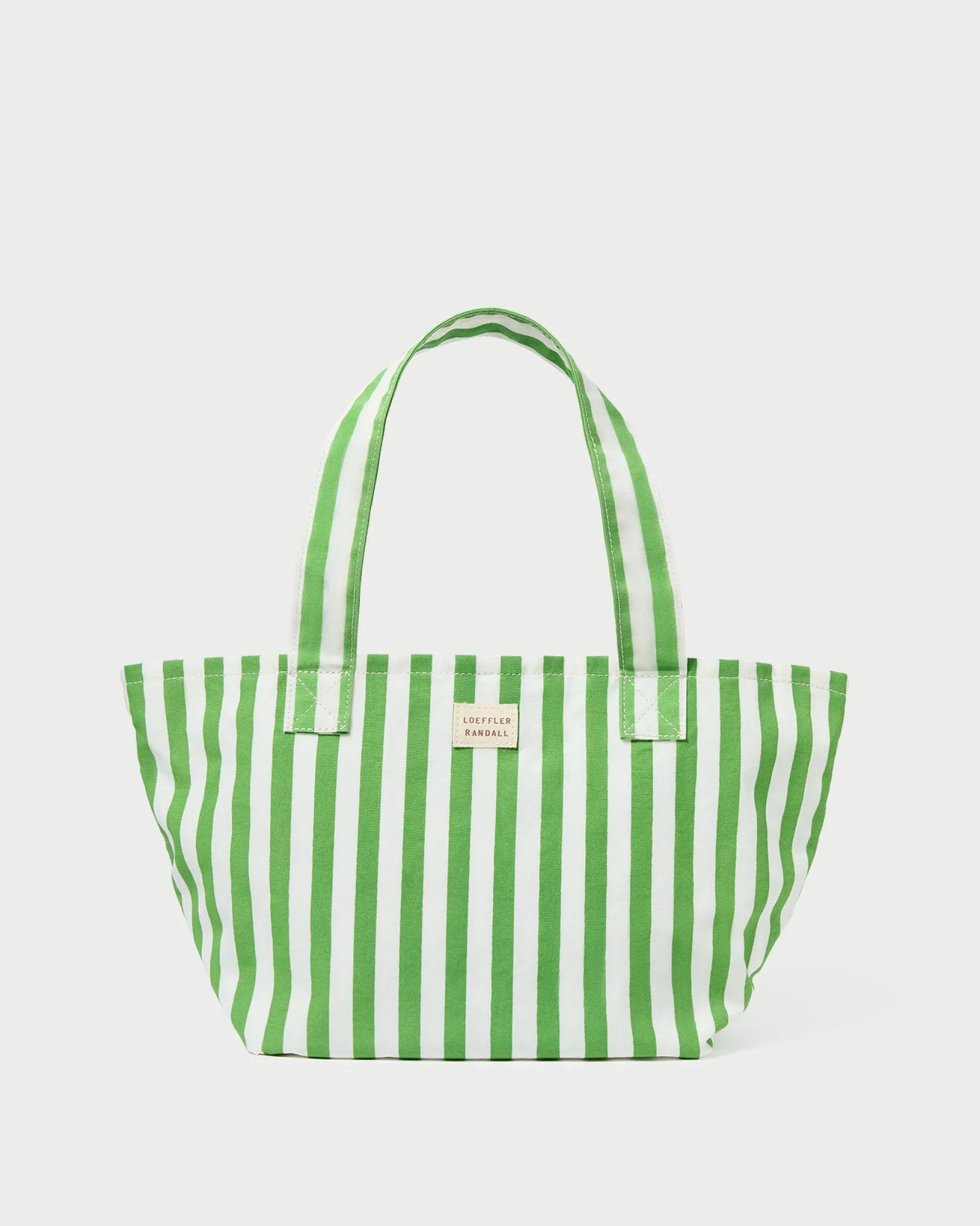 Best Ellis Green Stripe Packable Tote Jessie Loves|Totes