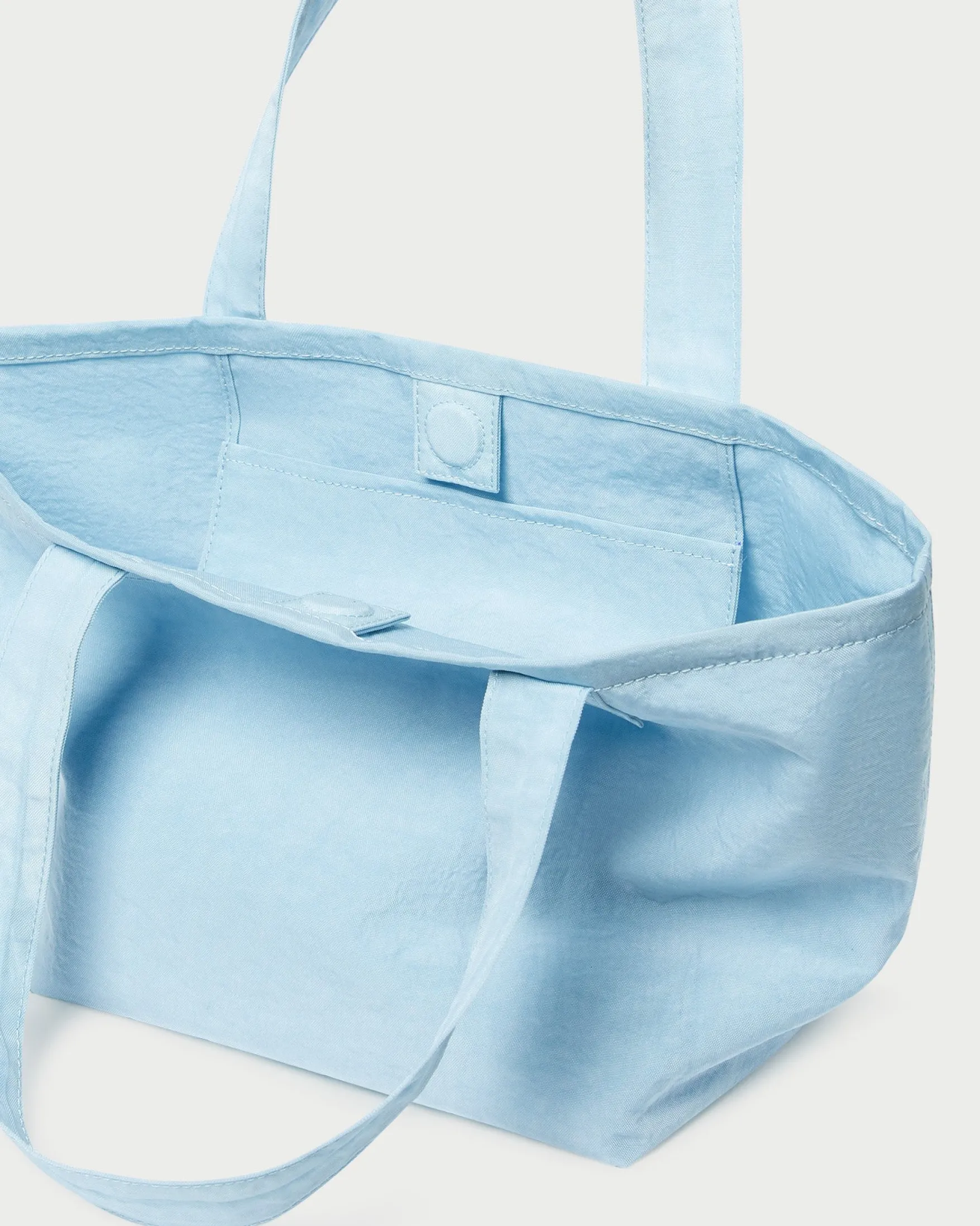 Best Ellis Green Stripe Packable Tote Jessie Loves|Totes