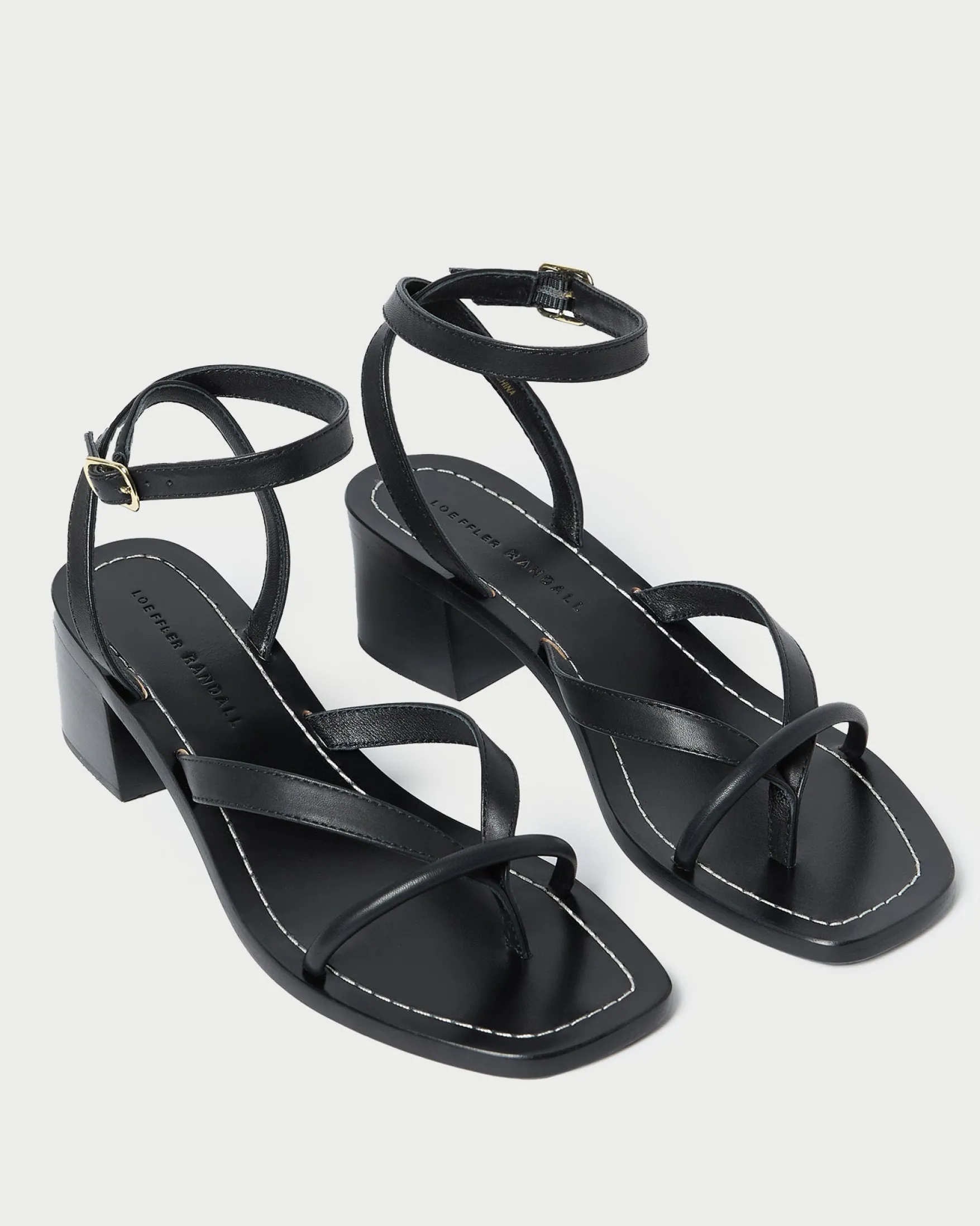 Online Eloise Leather Heeled Sandal Casual Staples|Heeled Sandals