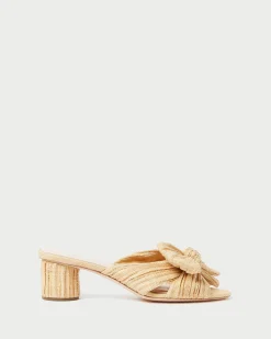 Online Emilia Bow Heel Heeled Sandals