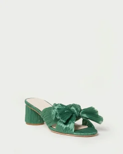 Online Emilia Bow Heel Heeled Sandals