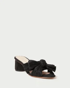 Online Emilia Bow Heel Heeled Sandals