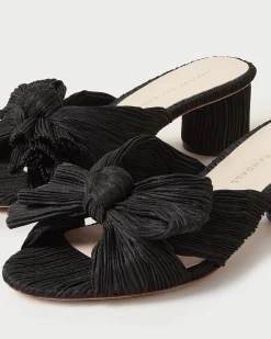 Online Emilia Bow Heel Heeled Sandals