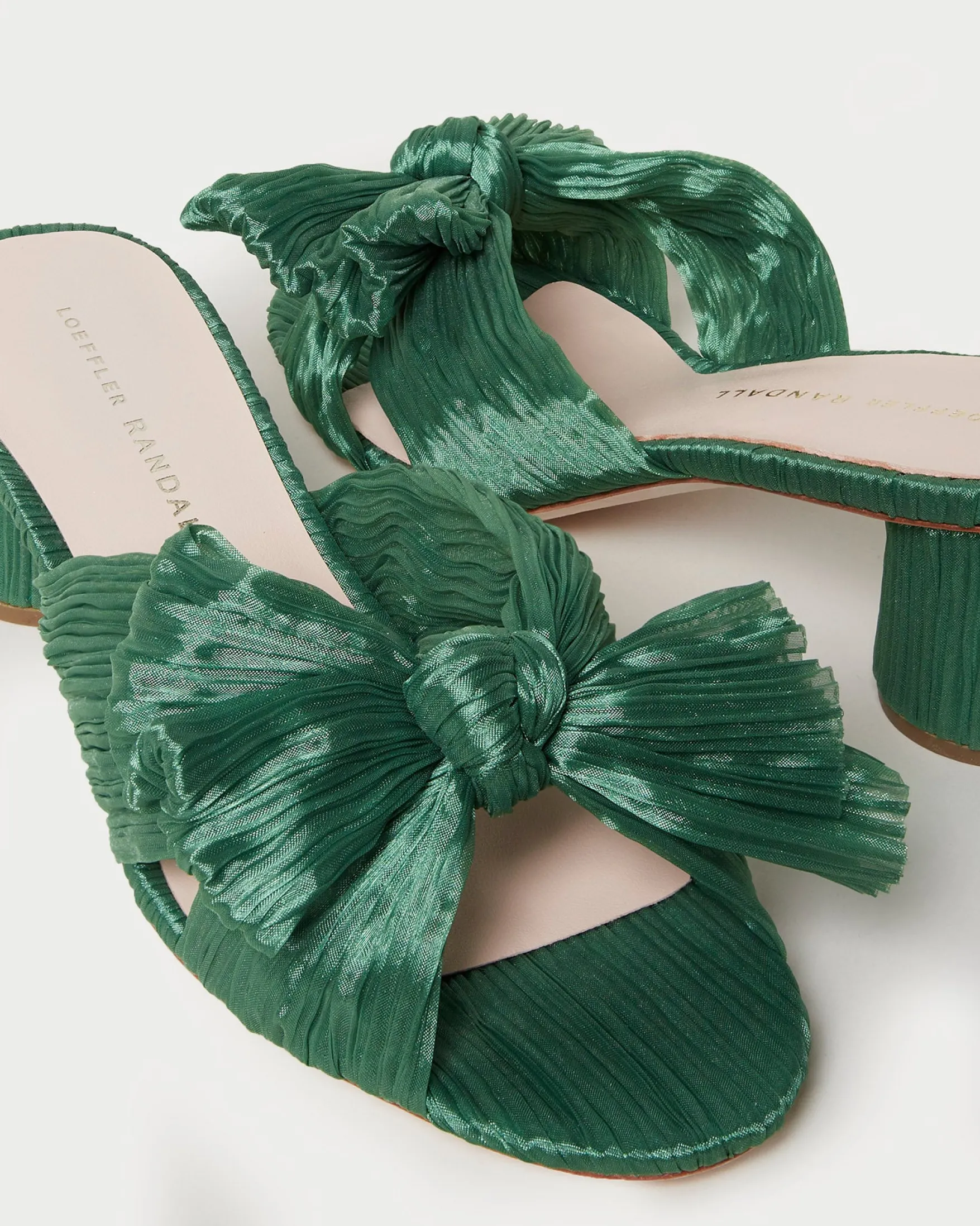 Online Emilia Pleated Bow Heel FOR THE BRIDE|Heeled Sandals