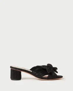 Online Emilia Pleated Bow Heel FOR THE BRIDE|Heeled Sandals