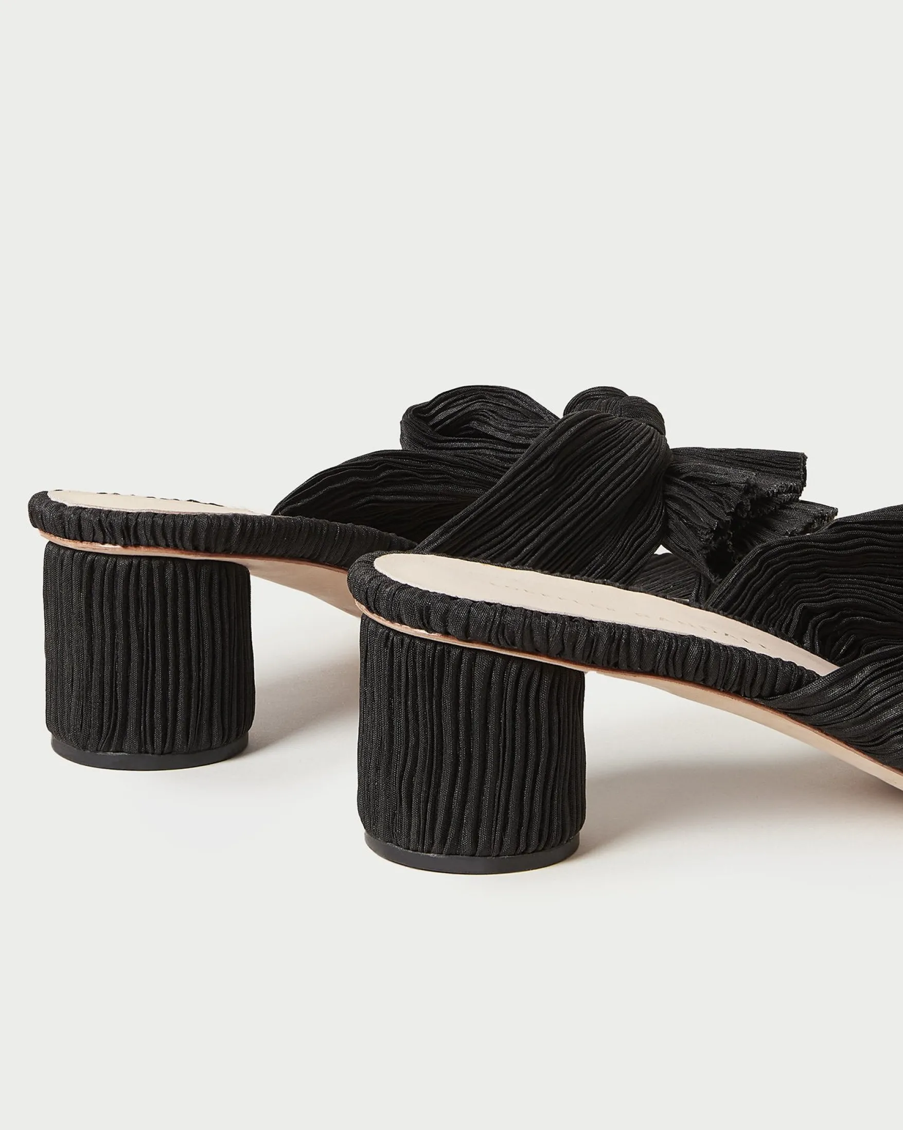 Online Emilia Pleated Bow Heel FOR THE BRIDE|Heeled Sandals