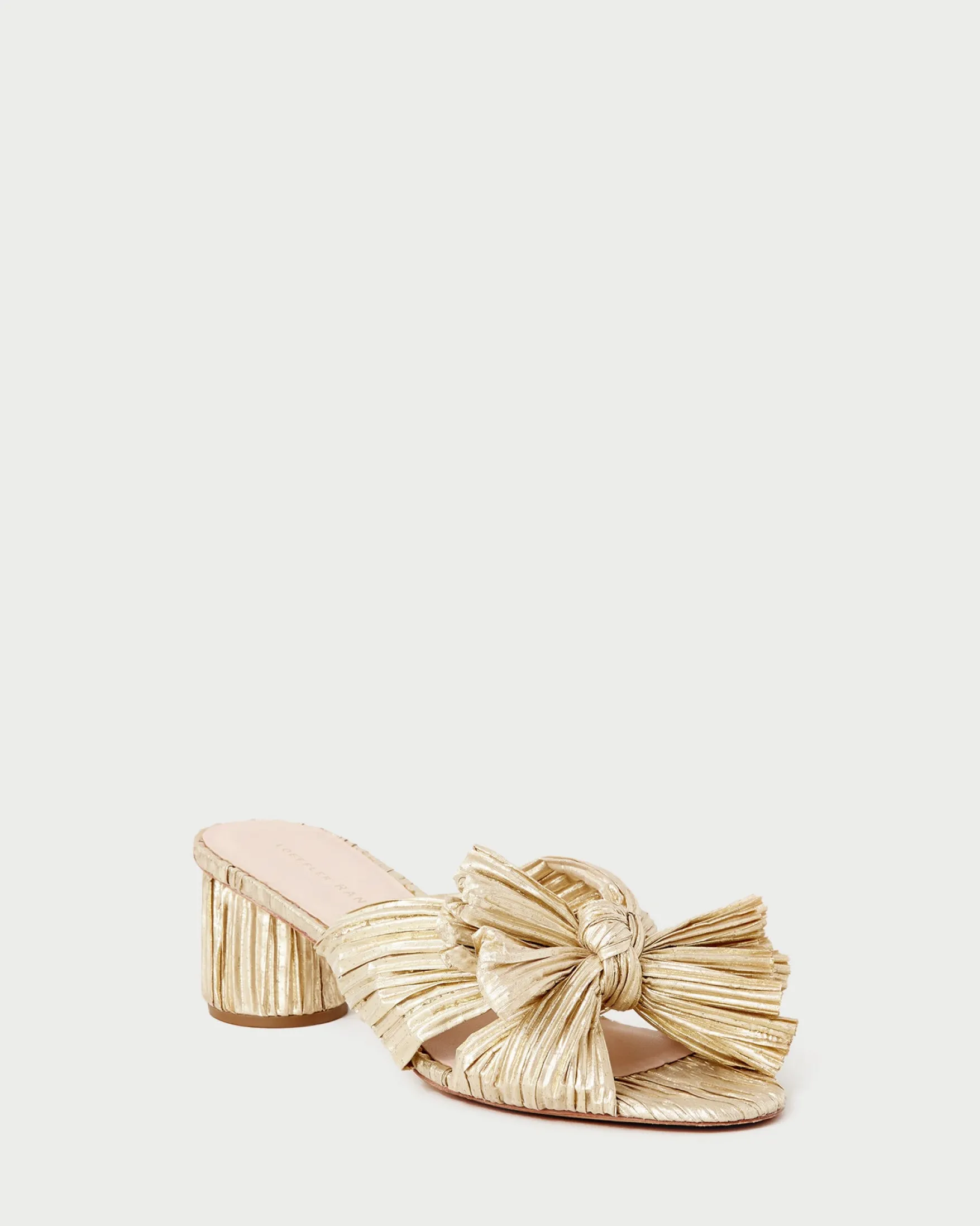 Discount Emilia Pleated Bow Heel FOR THE GUESTS|FOR THE BRIDE