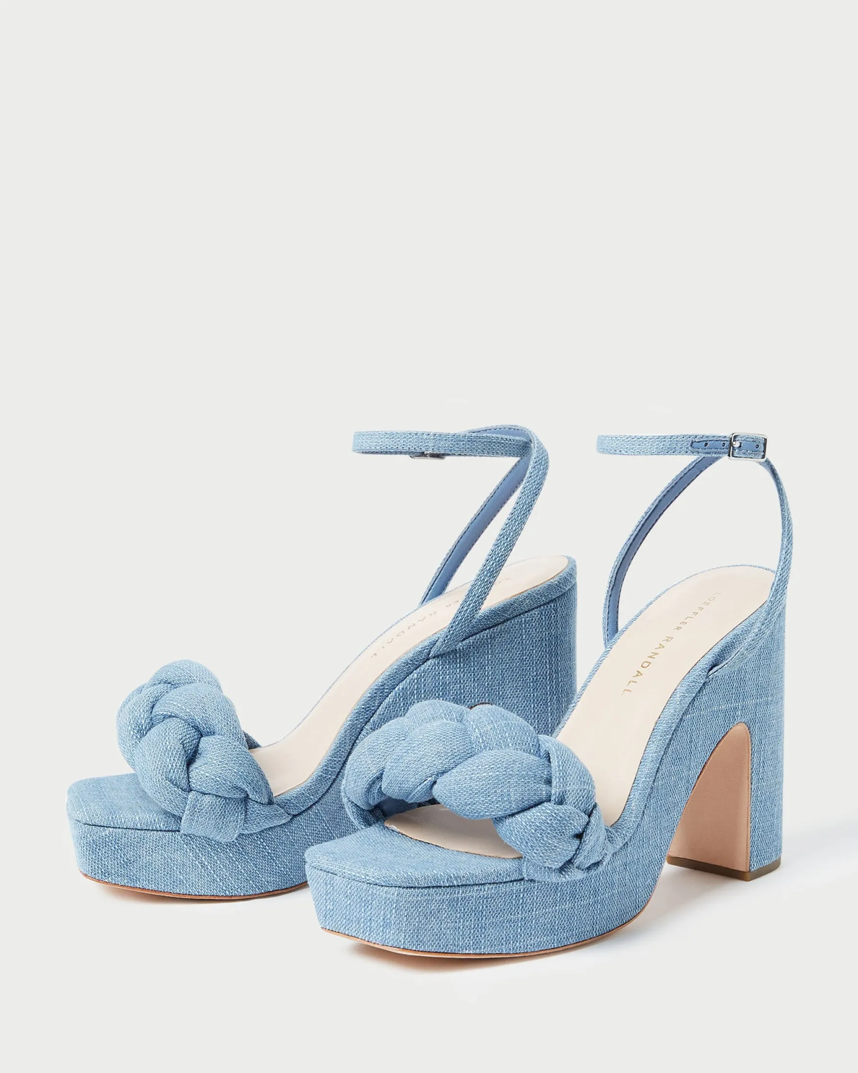Outlet Fae Denim Platform Heel FOR THE GUESTS|FOR THE BRIDE