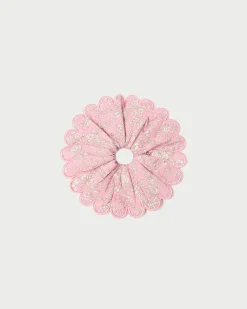 Best Frankie Red Floral Scallop Scrunchie Accessories