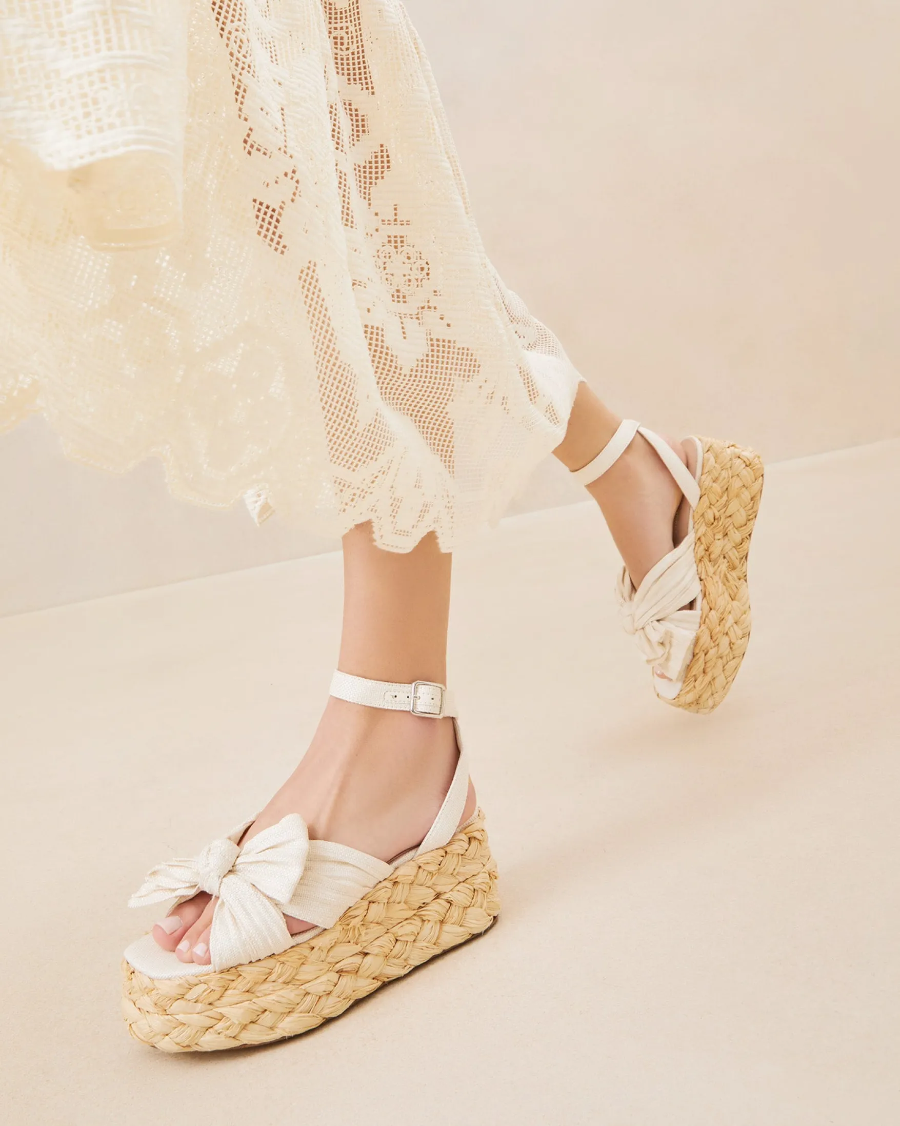 Gaby Bow Espadrille Flats & Loafers