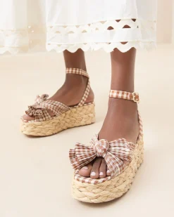 Discount Gaby Pleated Bow Espadrille Casual Staples|Event Essentials