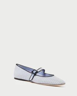 Online Ginger Blue Stripe Mary Jane Casual Staples|Jessie Loves