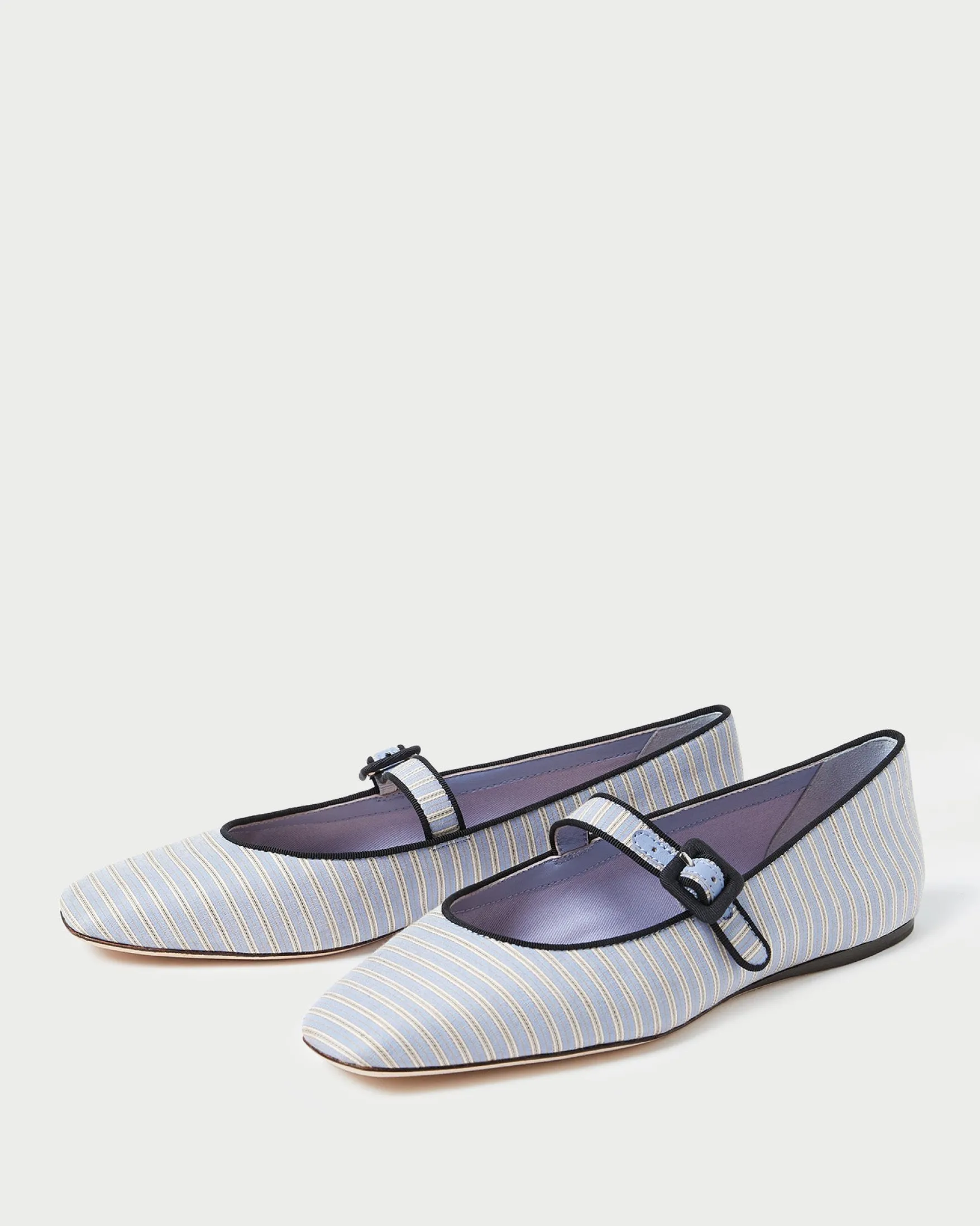 Online Ginger Brown Moiré Mary Jane Jessie Loves|Flats & Loafers