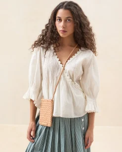 Best Grace Emerald Woven Crossbody Jessie Loves|Crossbodies