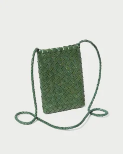 Best Grace Emerald Woven Crossbody Jessie Loves|Crossbodies