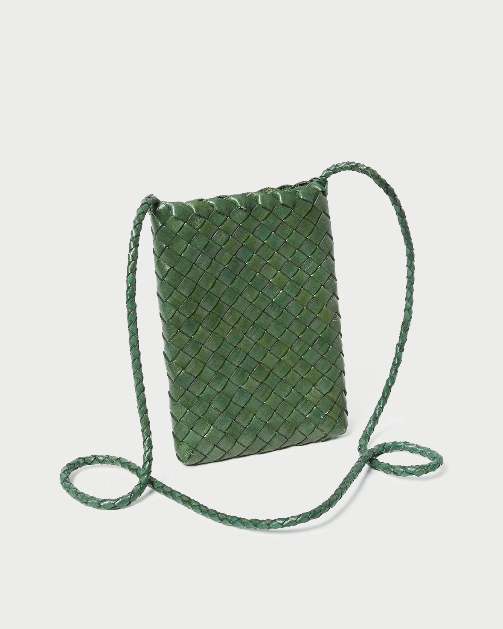 Best Grace Emerald Woven Crossbody Jessie Loves|Crossbodies