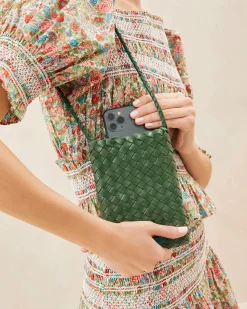 Discount Grace Woven Crossbody Crossbodies
