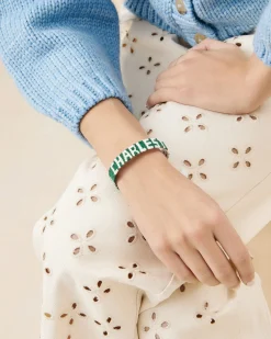 New Green/White 'Charleston' Bracelet Jewelry|Accessories