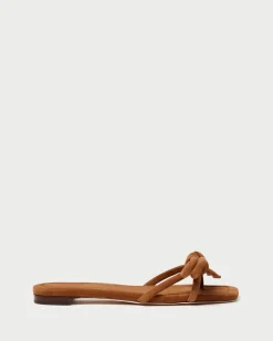 Clearance Hadley Brown Bow Sandal Casual Staples|Vacation Shop