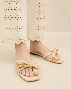 Sale Hadley Bow Sandal SOMETHING BLUE|FOR THE BRIDE